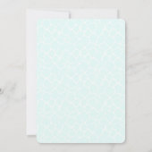 Invitation Baby Shower Jungle (Garçon) (Dos)