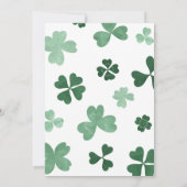 Invitation Baby shower Jungle Safari Animaux (Dos)