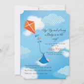 Invitation Baby shower Kite (Devant)