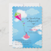 Invitation Baby shower Kite (Devant)