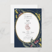 Invitation Baby shower Koala (Devant / Derrière)