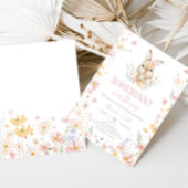 Invitation Baby shower lapin