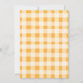 Invitation Baby shower lapin lapin Fleur Faiseuse Faiseuse Fa (Dos)