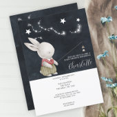 Invitation Baby shower lapin mignon