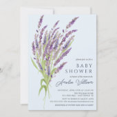 Invitation Baby shower Lavender Bliss (Devant)