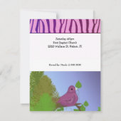 Invitation Baby shower Little Birdie (Dos)