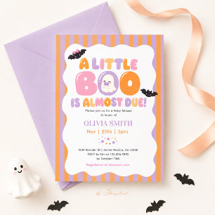 Invitation Baby Shower Little Boo