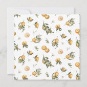 Invitation Baby shower Little Cutie (Dos)