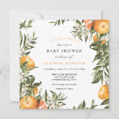 Invitation Baby shower Little Cutie (Devant)