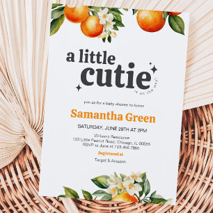 Invitation Baby Shower Little Cutie