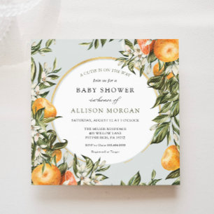 Invitation Baby shower Little Cutie