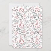 Invitation Baby shower Little Kicker (Dos)