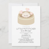 Invitation Baby shower Little Potsticker (Devant)