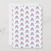 Invitation Baby shower Little Rainbow (Dos)