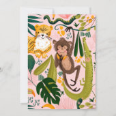 Invitation Baby shower longue distance par courrier (Dos)