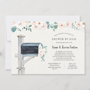 Invitation Baby shower longue distance par courrier