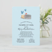 Invitation Baby shower longue distance par courrier (Debout devant)