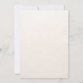 Invitation Baby Shower Luxe Or Stork Céleste Doré (Dos)