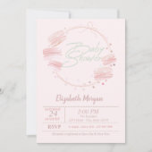 Invitation Baby shower Macarons (Devant)