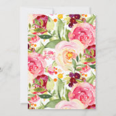 Invitation Baby shower Maman & Baby Deer (Dos)