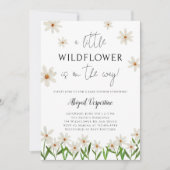 Invitation Baby shower marguerrier (Devant)