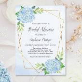 Invitation Baby Shower Mariage Géométrique Moderne avec Horte