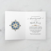 Invitation Baby-Shower Marin par la Poste (Intérieur)