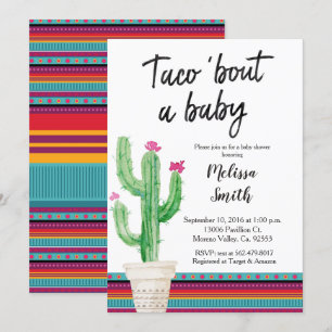 Invitation baby shower Meixcan