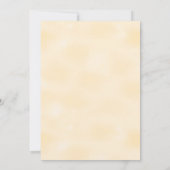 Invitation Baby shower Merci Genre Neutre Eléphant (Dos)