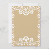 Invitation Baby shower mexicain beige Cielito lindo (Dos)
