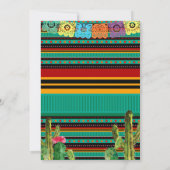 Invitation Baby shower mexicain de Fiesta Girl (Dos)