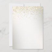 Invitation Baby shower mignon dormant Beau éléphant (Dos)