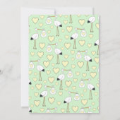 Invitation Baby shower mignon Mod Sexe Neutre (Dos)