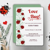 Invitation Baby shower minimaliste Love Bug