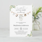 Invitation Baby-Shower Mixte (Debout devant)