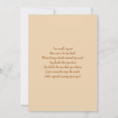 Invitation Baby shower mobile Boho Bear (Dos)