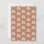 Invitation Baby shower mobile Boho Scandi (Dos)