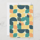 Invitation Baby shower moderne Avocado de Saint-Guacamole (Dos)