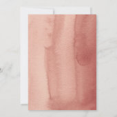 Invitation Baby shower moderne Boho Fall Florals (Dos)