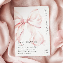 Baby shower moderne de la boue rose