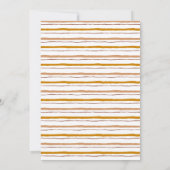 Invitation baby shower moderne de Rainbow (Dos)