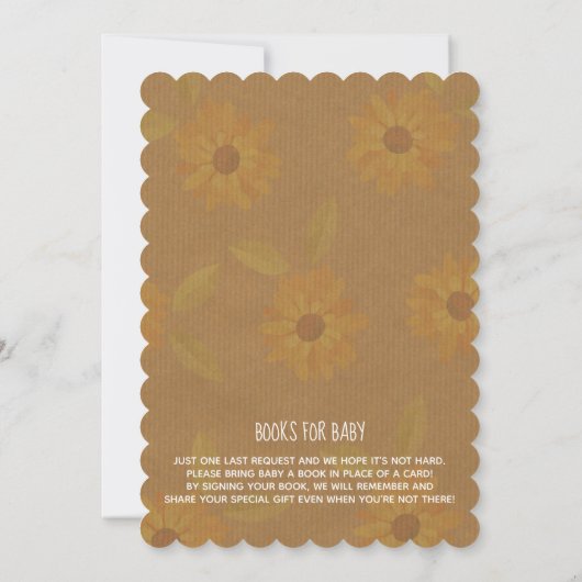 Invitation Baby shower moderne Lady Bug (Dos)