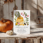 Invitation Baby shower moderne Little Bee