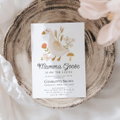 Invitation Baby shower moderne Mama Goose