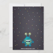 Invitation Baby shower Monster Boy (Dos)