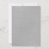 Invitation Baby shower Motif de couronnes Laurel (Dos)