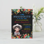 Invitation Baby shower Muchachito Charro (Debout devant)