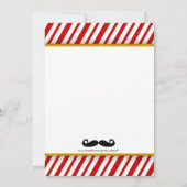 Invitation Baby shower Mustache (Dos)