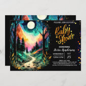 Invitation Baby shower Mystique Cottage Grove (Devant / Derrière)