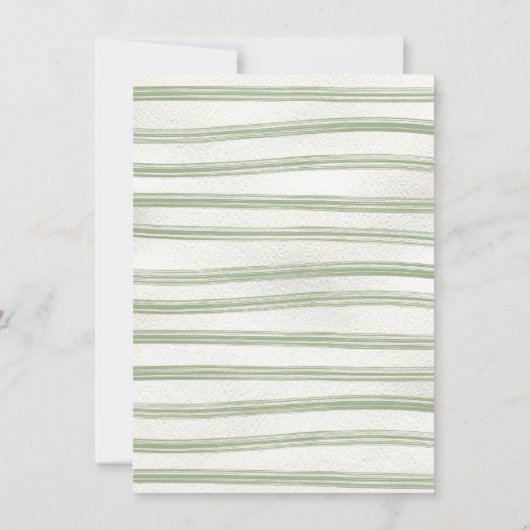 Invitation Baby shower naturel de Boho (Dos)